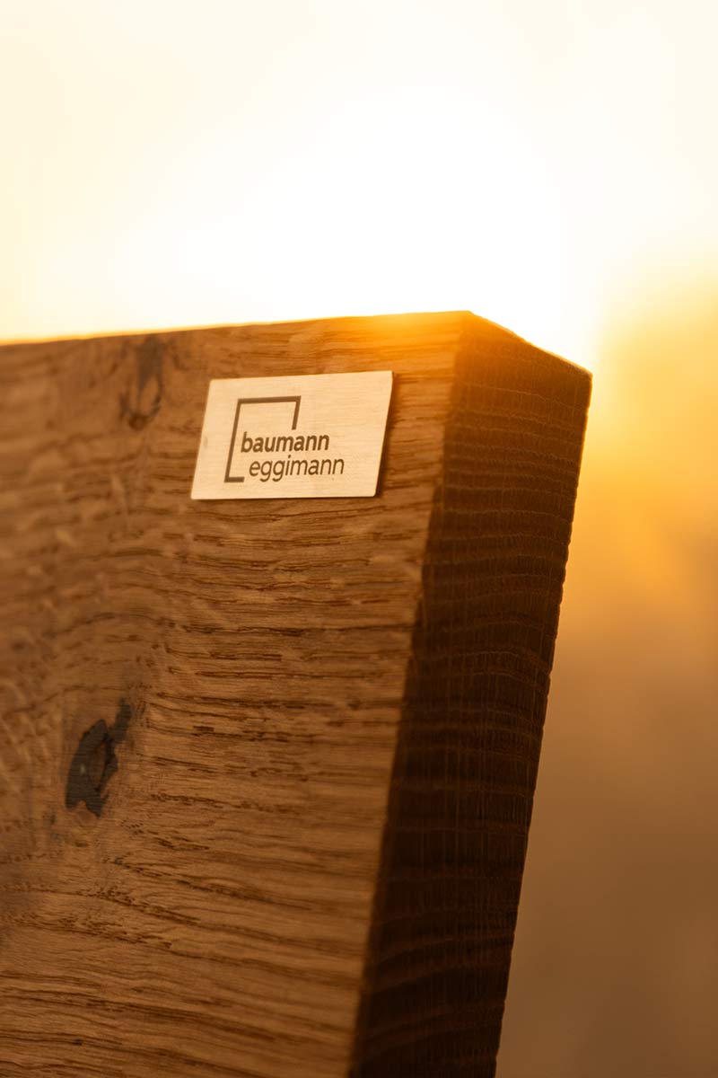 Detailaufnahme der natürlichen Materialien des Trinatura Naturbetts
