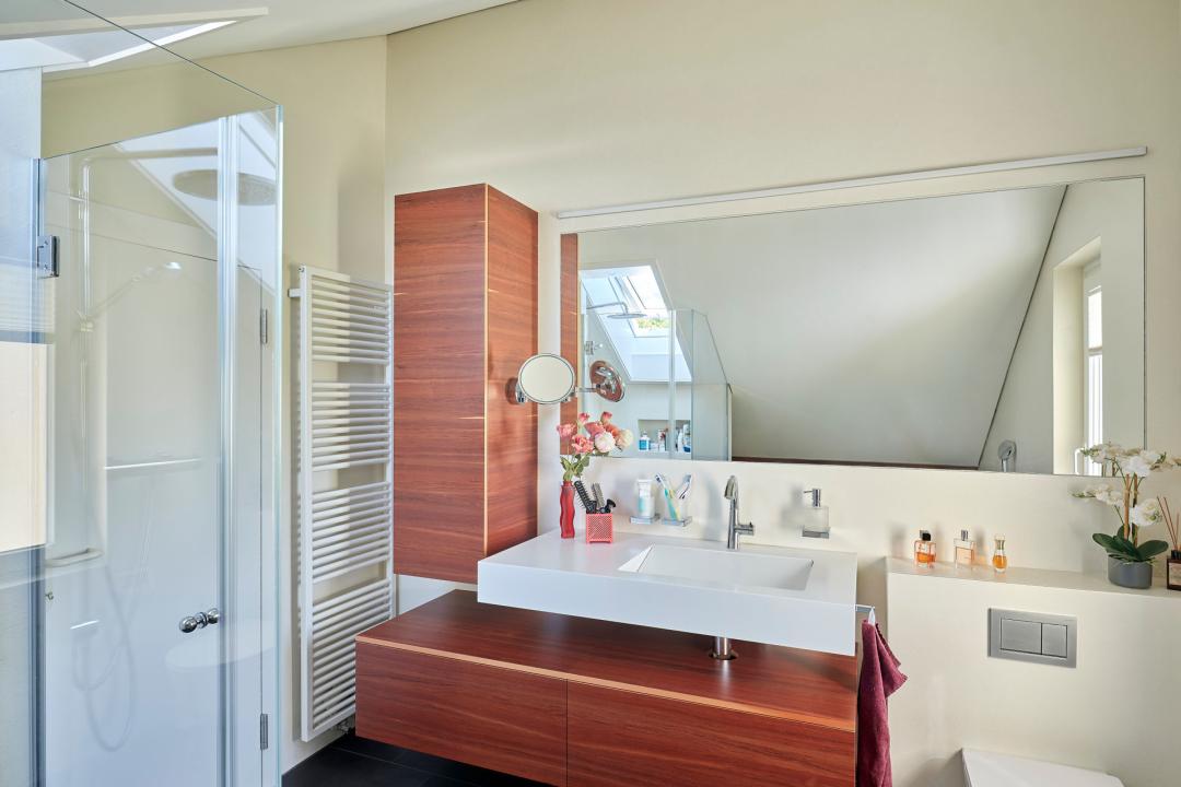 Renoviertes Badezimmer und Gäste-WC in Wabern